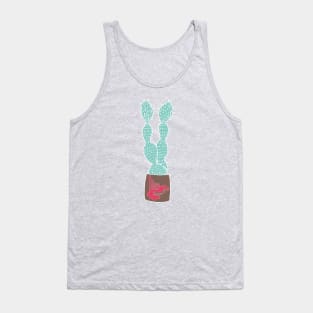 Cacti in art pot Tank Top